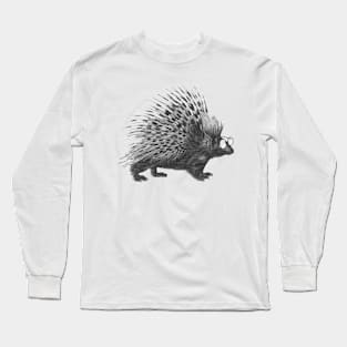 Nerdy Porcupine Long Sleeve T-Shirt